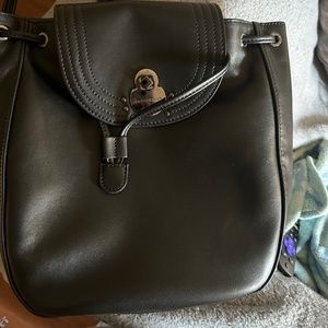 LONG CHAMP BLACK BACK PACK